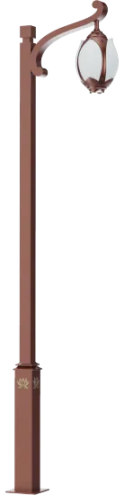 Single-Head Lotus LED Outdoor Durable Garden Street Light