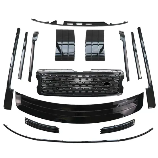 Obsidian All Black Mesh Body Trim Tailgate Kit for Range Rover Vogue 13-22 Executive