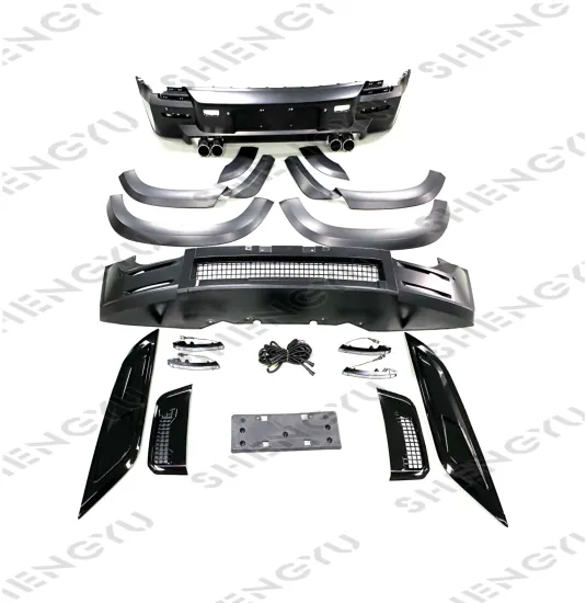 Car Body Kit Conversion: Lunma Kit for Land Rover Defender 2020-2023 - Bumpers, Exhaust Pipes, Eyebrows