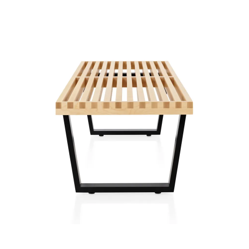 Nelson Style Natural Wood Garden Outdoor Bench