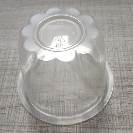 Transparent PP Polypropylene Bowl Cup Plastic Products