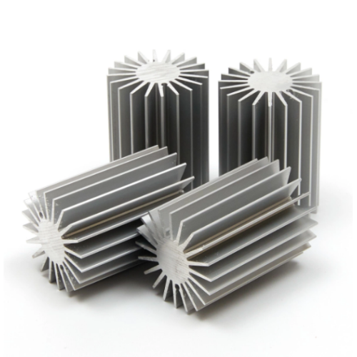 Silver Anodizing Aluminum Profile Extrusion for Heat Sink