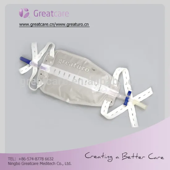 non-woven material disposable urine Leg bag