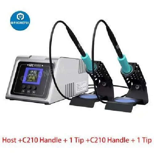 I2C 1SCN Soldering Station Dual Handle C210/C115 Soldering Iron Tips