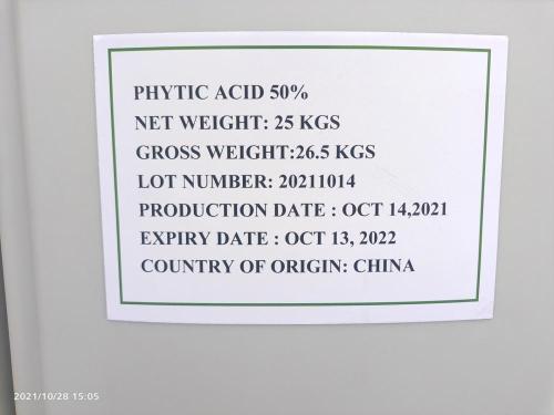 acido fitico fitato per cosmetici