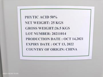 Phytic acid for Metal anticorrosion