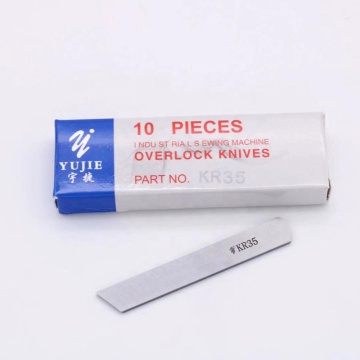 Industrial Sewing Machine Knife Blade and Overlock Machine Parts for Yujie KR35, Siruba Models