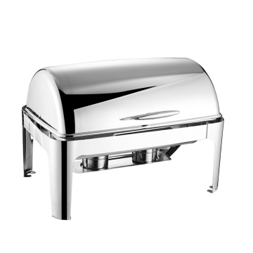 Best Selling Reusable Steel Square White Chafing Dish Set for Kenyan Buffets