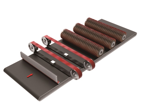 flat sander Furniture component sander S8-H2L3