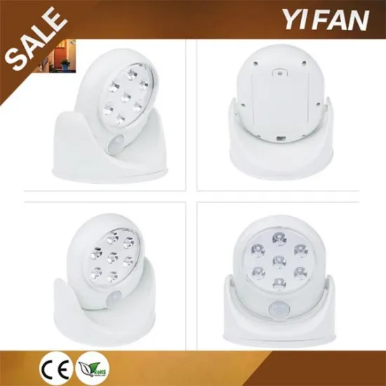 6V Household Emergency Motion Activated Sensor Light with 7LEDs