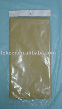 plastic table cloth