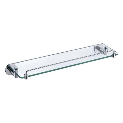 Useful glass shelf with holder clear temper glass