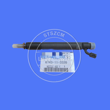 PC360-7 fuel injector 6743-11-3320 for Komatsu