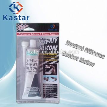 Trade assurance High Temperature 100% adhesive Silicone Gasket for automobile