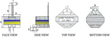 RM10 Power Electrical 230V to 12V AC Transformer
