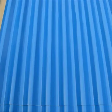 Blue Corrugated Steel Roof Sheet