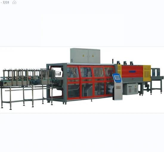 PE Film Shrink Wrapper Case Packer for PET Bottles