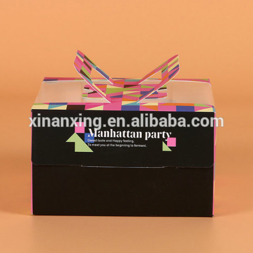 custom cake boxes with clear window