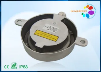 6w Fountain Led Lights With Remote Control And Stainless Steel