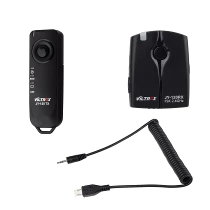 Viltrox JY-120-N3 Camera Wireless Shutter Release Remote Control for Nikon D3300 D3200 D5600 D5300 D5500 D7100 D7200 D780 Z6 Z7