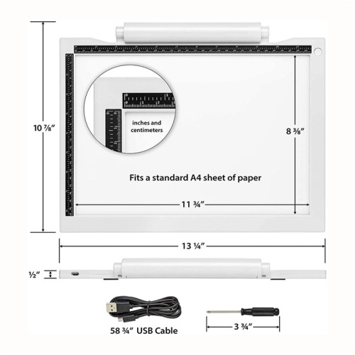 Tableau de traçage LED Suron avec batterie