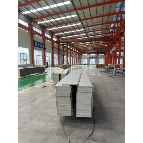 Pure White Smooth Flat Metal Carved Board Exterior Wall Insulation Board