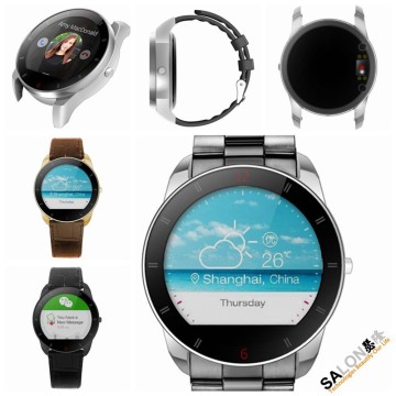 2015 New silicone .Stainless Steel NFC Smart Bluetooth Watch for ios and android