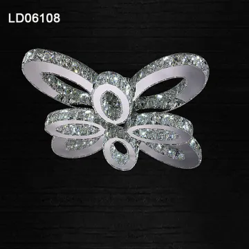 Flower crystal led customized chandelier lamp