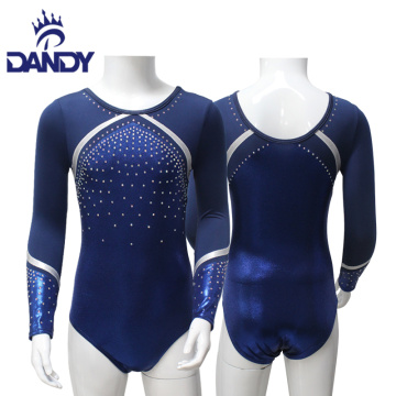 Custom high quality mystique girls children's dance gymnastic leotards