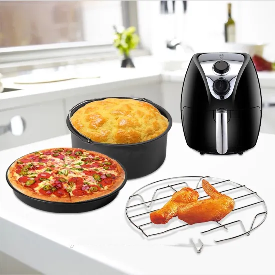 8-Inch 7-Piece Air Fryer Accessories Kit for Modern Cooking Needs