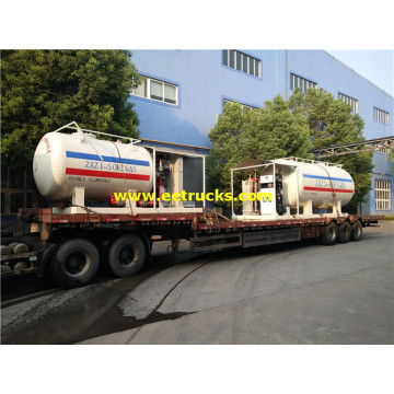 25000 Liters Autogas Skid Vessels with Pump