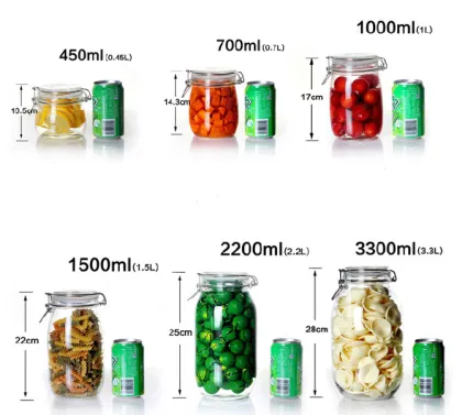 Food and fruit sealed jar