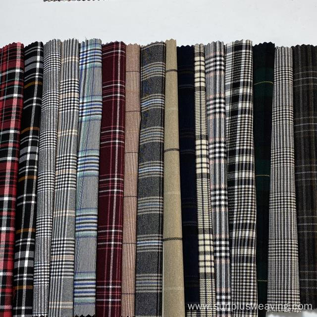 nice quality yarn dyed check millennium fabric import