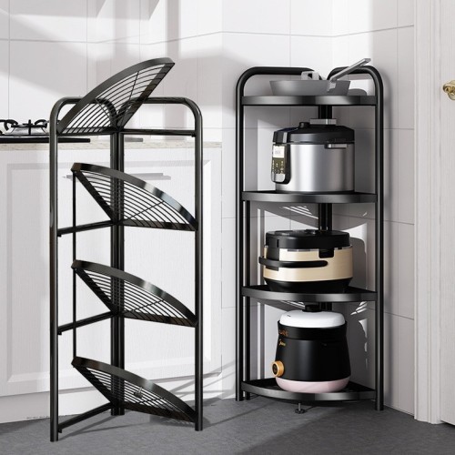 Drainer Metal Wall Display Storage Shelves