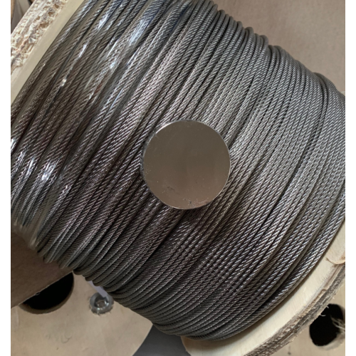 1X7 stainless steel wire rope 3mm 304