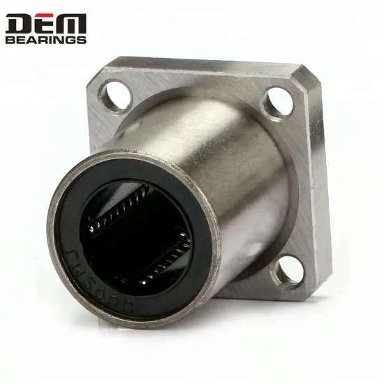 Factory Produce LMK12 UU Square Flange Linear Motion Ball Bearing 12*21*30mm Quick Delivery