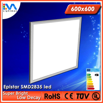 High brightness 90lm/w 80w led ceiling 600x600 panel light