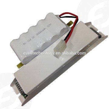 Modern light fixture / LED panel light with Nicd rechargeable battery