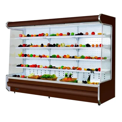 Lecon Commercial Vegetable Refrigerator for Supermarkets