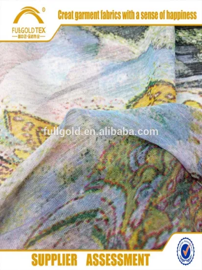 2016 Hot sale wholesale 50D knitting digital printed chiffon fabric,chiffon maxi dresses in shaoxing