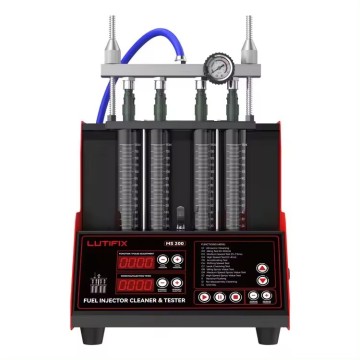 MS200 LUTIFIX: 110V/220V 4 Cylinder Nozzle Cleaner & Fuel Injector Diagnostic Tester