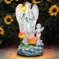 Солнечный сад статуэток лотос открытый декор