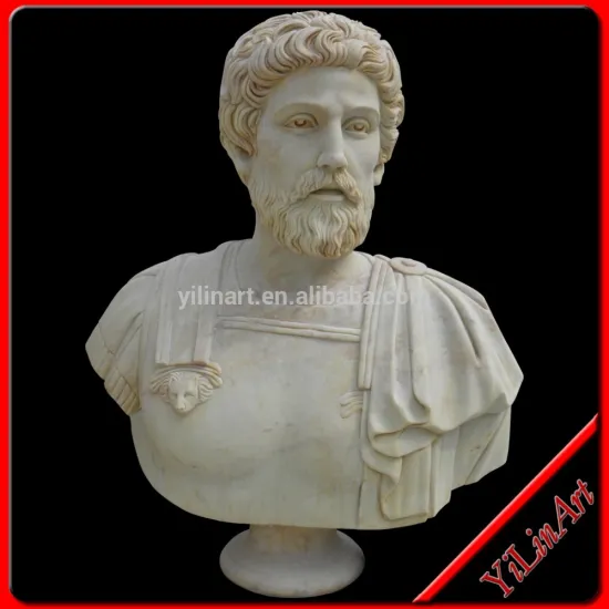 Famous Man Natural Stone Head Bust For Indoor Decoration