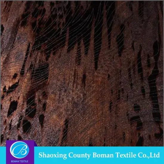 Textile fabric supplier High quality Wholesale Spandex gold foiled fabric