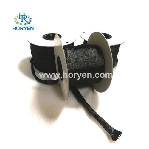 Carbon Fiber Sleeve Heat Insulation 3k 12k carbon fiber braided sleeves Supplier