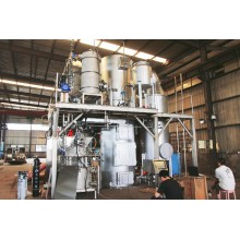 Sistema de incineración/pirólisis de residuos a pequeña escala