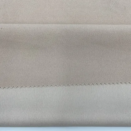SYS Crepe Scuba Knitting Fabric with solid