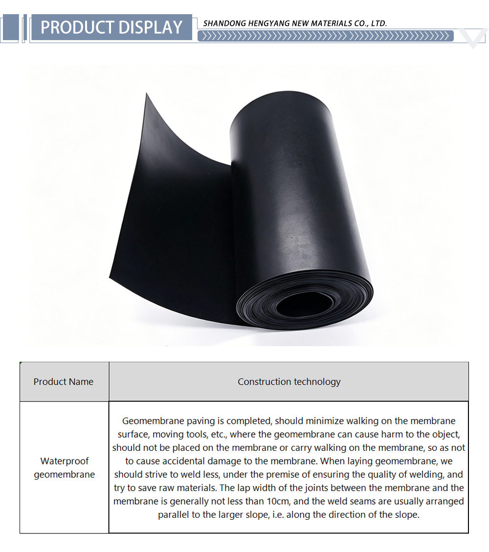 Waterproof geomembrane 24-X
