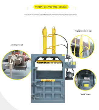 Industrial Baler: Paper Press Machine for Recycling and Waste Compaction