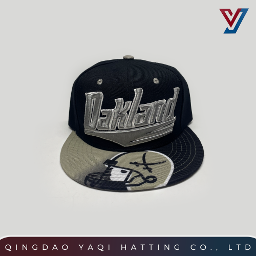 Artistic Flat Visor Embroidery Sublimation Hat